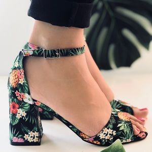 Pineapple High Heel Shoes